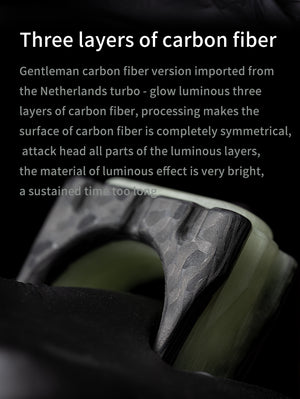 gentleman knuck  Luminous  carbon fibre